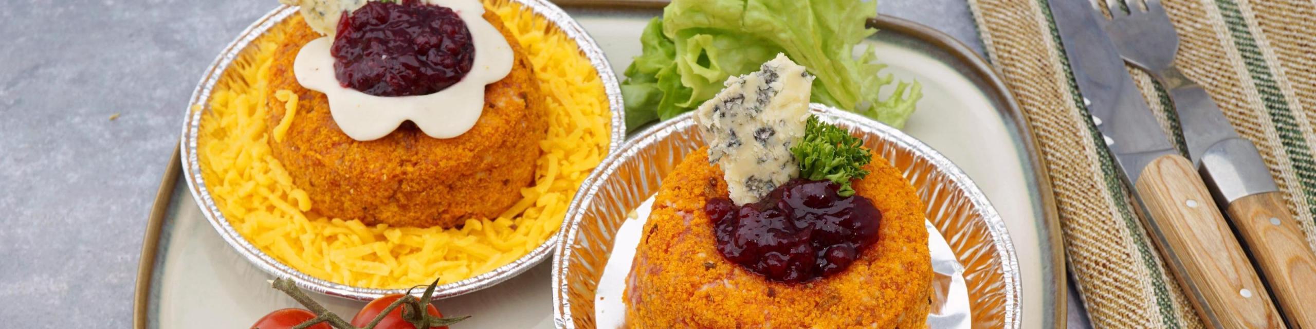 Burger au four tsigane avec airelles