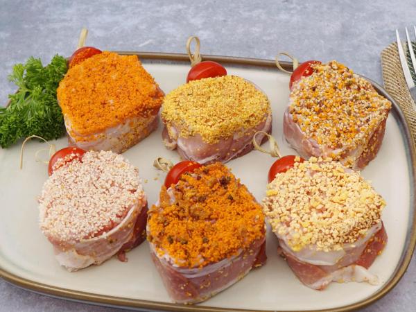 Mignonette de viande hachée