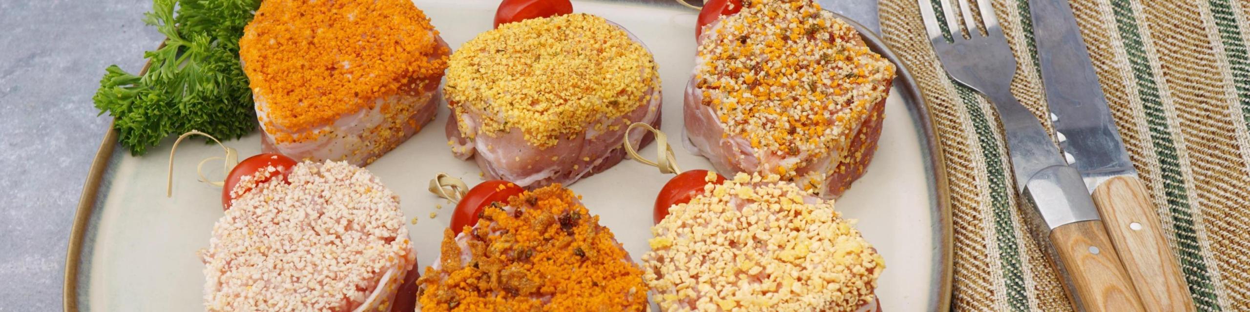 Mignonette de viande hachée