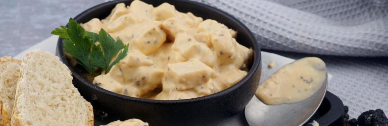 Kipsalade met truffelsmaak